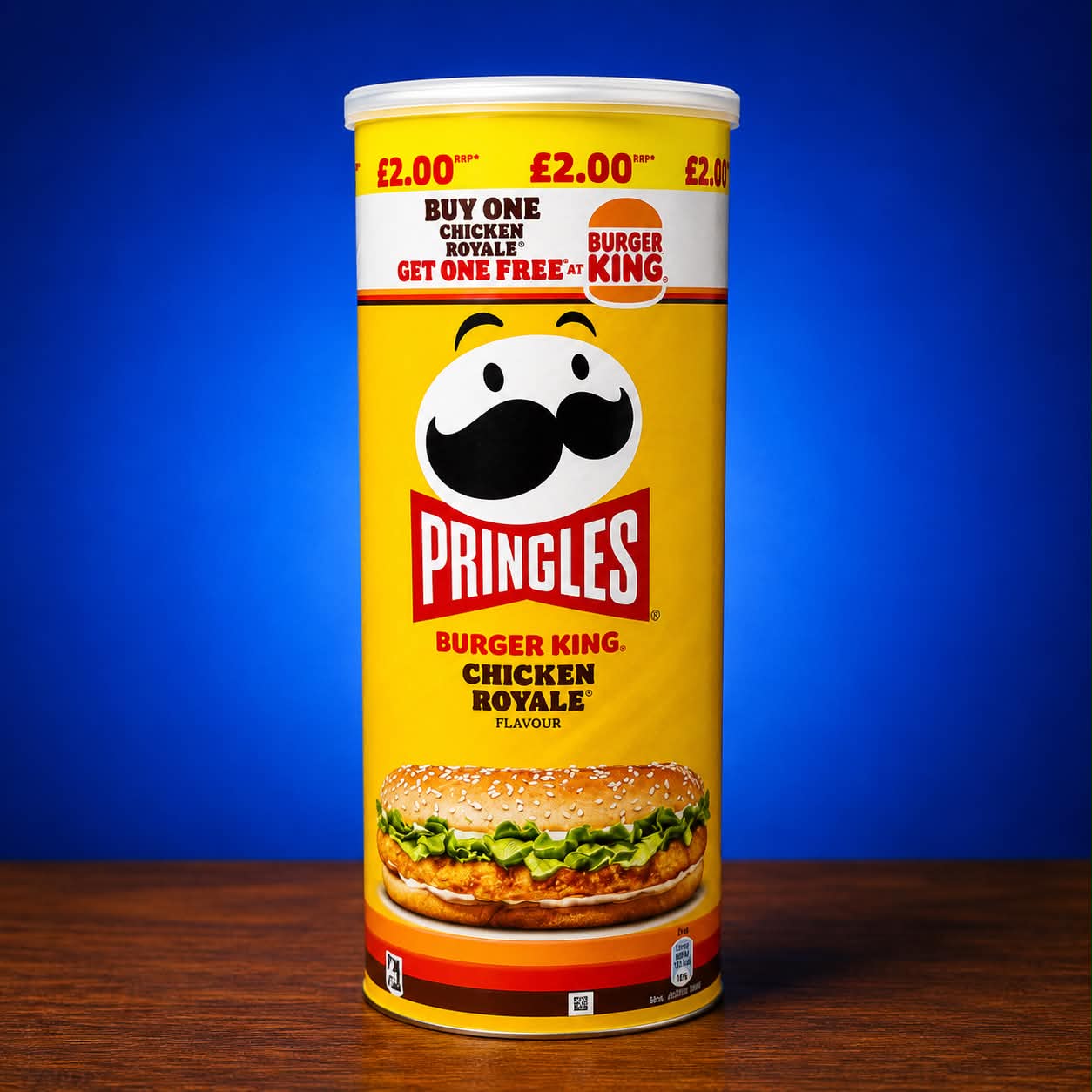 Pringles Burger King Chicken Royale