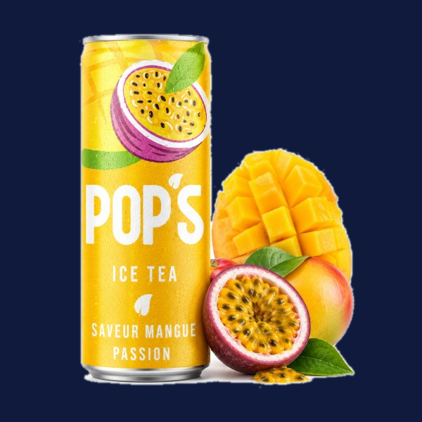 Pop's Ice Tea Mangue Passion