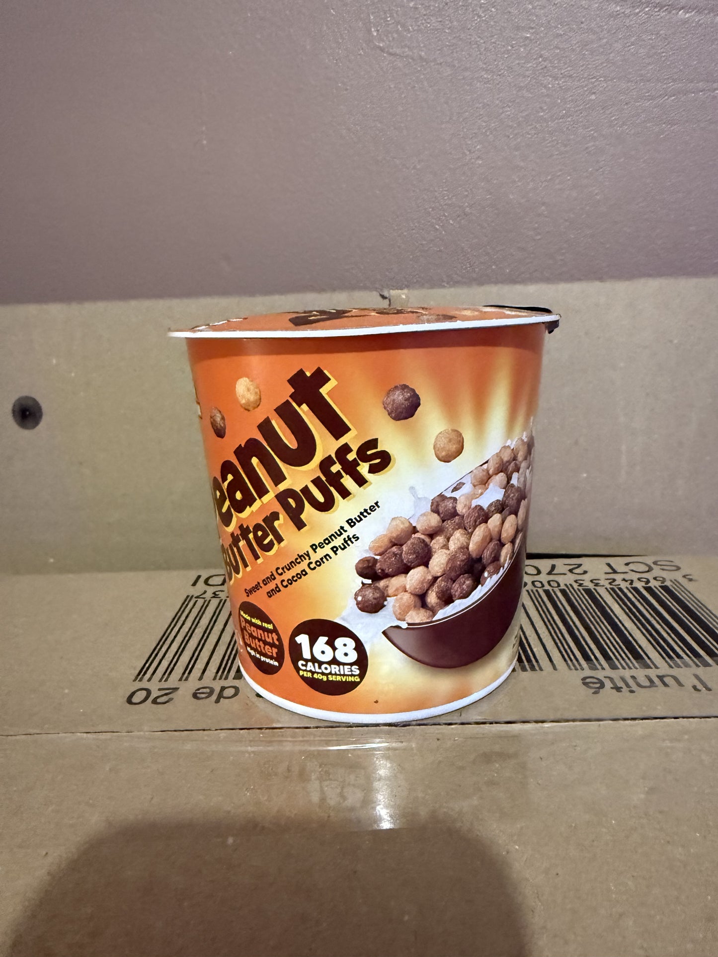 Céréale peanut butter